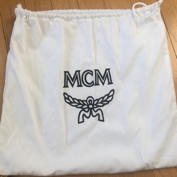 MCM Gold Leather Crossbody NWT - Picture 5 of 10